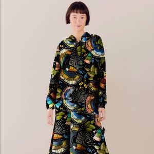 Farm Rio Araras Coloridas Sweatshirt Dress